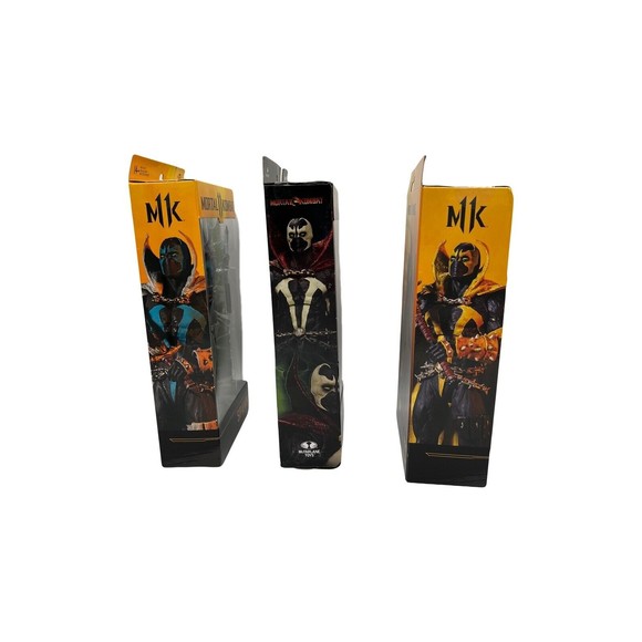 McFarlane Toys Mortal Kombat 11 Spawn Sword Gold Label Mace 7" Action Figure - Picture 7 of 10